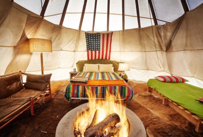 El-Cosmico-teepee-interior-Photographer-Nick-Simonite